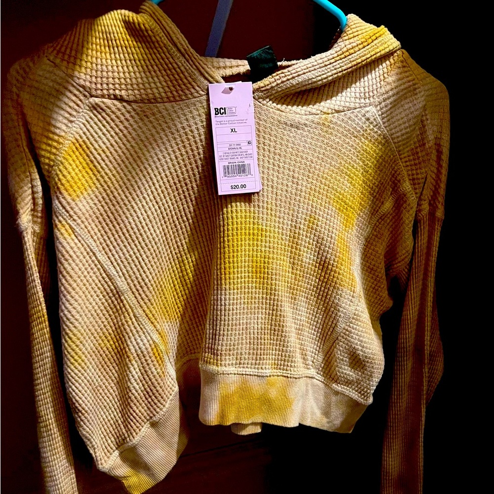 Womens long sleeve hoodie